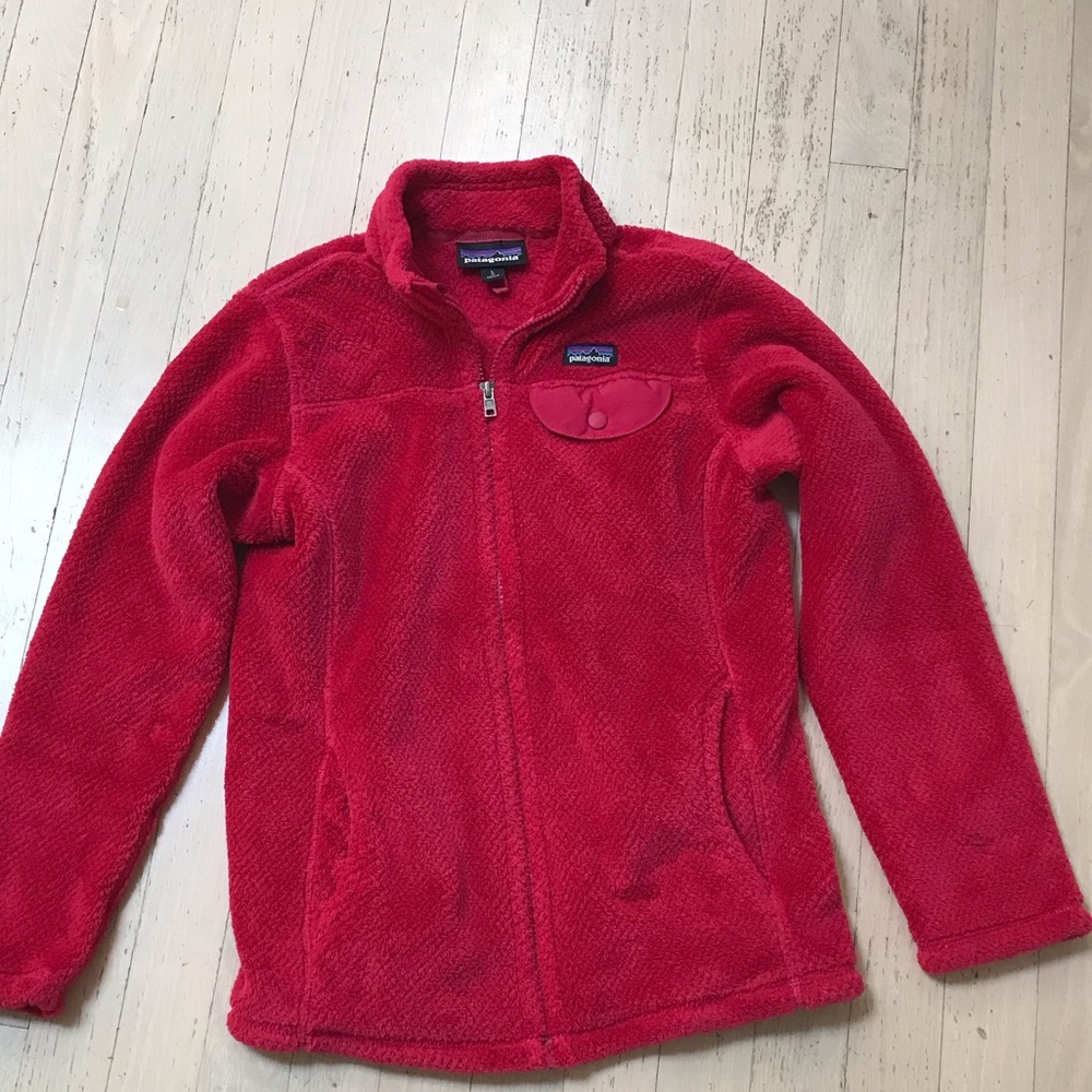 Patagonia fleece jacket girls
